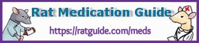 Rat Medication Guide